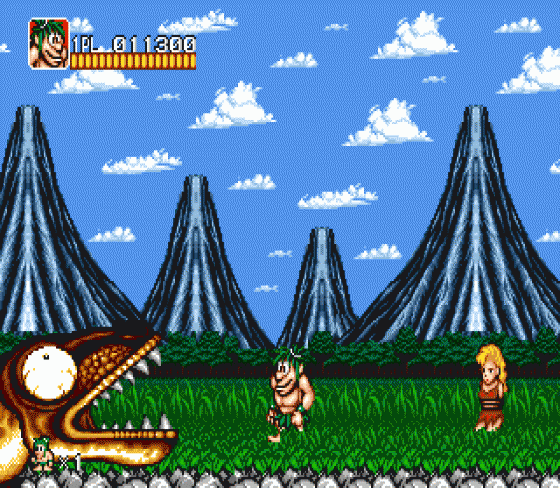Joe & Mac Screenshot 12 (Sega Genesis)