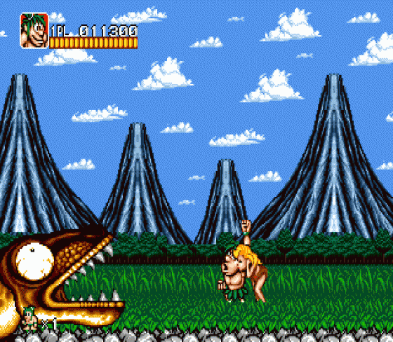 Joe & Mac Screenshot 13 (Sega Genesis)