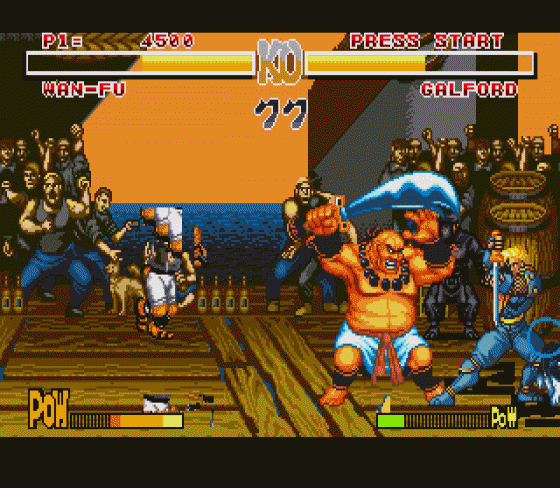 Samurai Shodown Screenshot 8 (Sega Genesis)