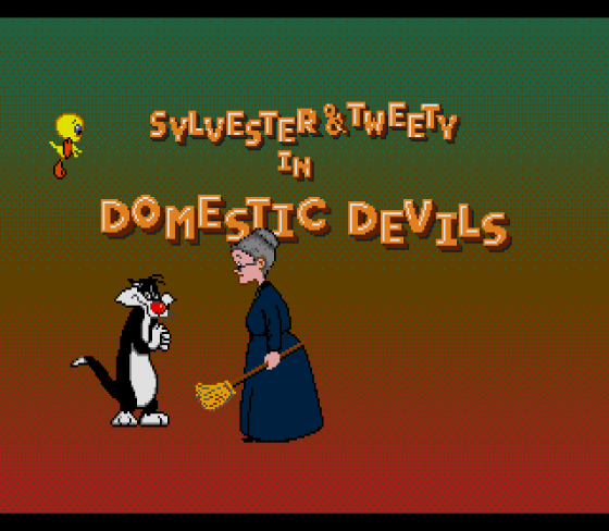 Sylvester & Tweety in Cagey Capers Screenshot 7 (Sega Genesis)