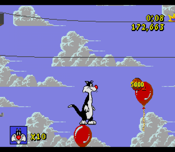 Sylvester & Tweety in Cagey Capers Screenshot 11 (Sega Genesis)