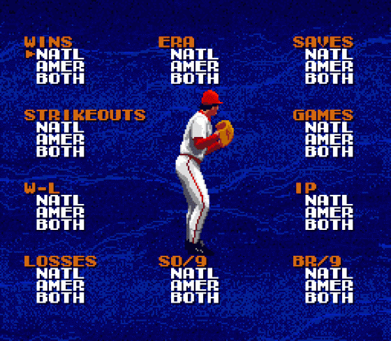 Tecmo Super Baseball Screenshot 19 (Sega Genesis)