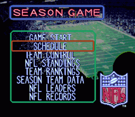 Tecmo Super Bowl III: Final Edition Screenshot 13 (Sega Genesis)