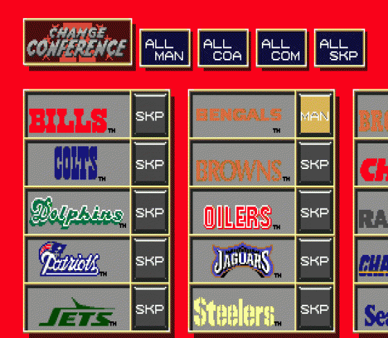 Tecmo Super Bowl III: Final Edition Screenshot 17 (Sega Genesis)