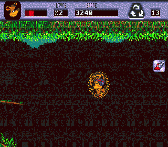 Awesome Possum Kicks Dr. Machino's Butt Screenshot 6 (Sega Genesis)