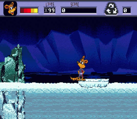 Awesome Possum Kicks Dr. Machino's Butt Screenshot 15 (Sega Genesis)