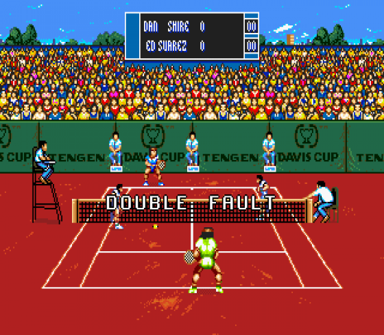 Davis Cup Tennis Screenshot 5 (Sega Genesis)