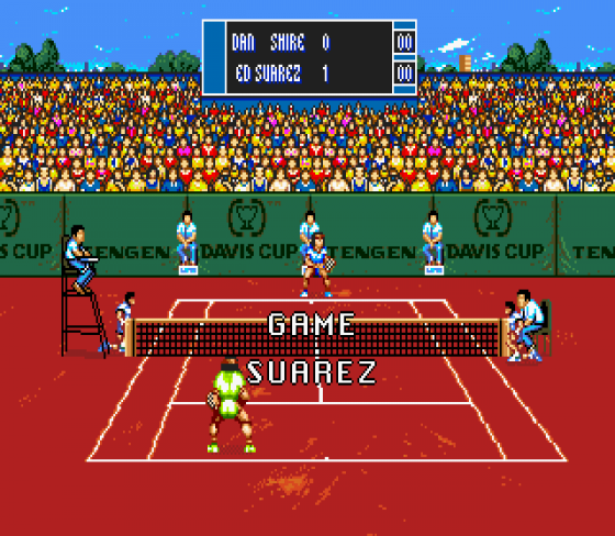 Davis Cup Tennis Screenshot 6 (Sega Genesis)