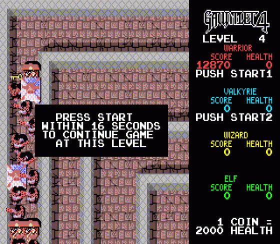 Gauntlet IV Screenshot 18 (Sega Genesis)