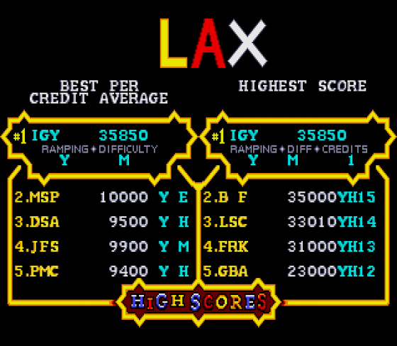 Klax Screenshot 12 (Sega Genesis)