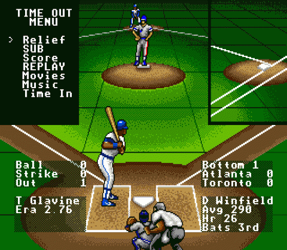 R.B.I. Baseball '93 Screenshot 11 (Sega Genesis)