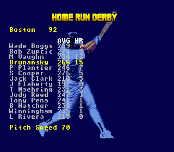 R.B.I. Baseball '93 Screenshot 13 (Sega Genesis)