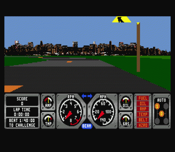 Race Drivin' Screenshot 5 (Sega Genesis)