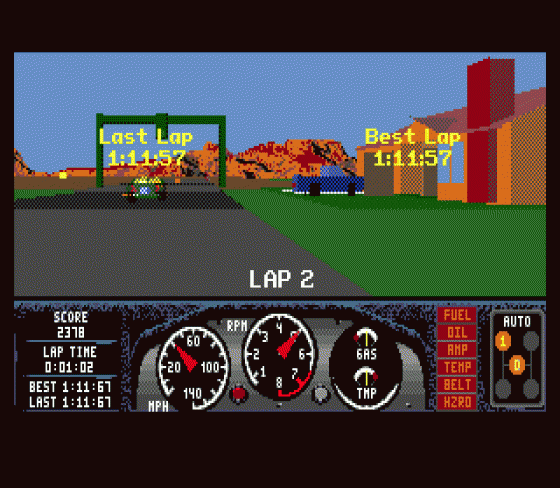 Race Drivin' Screenshot 8 (Sega Genesis)