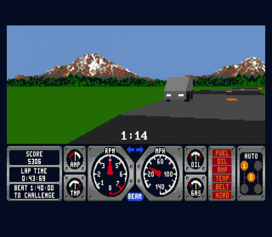 Race Drivin' Screenshot 9 (Sega Genesis)