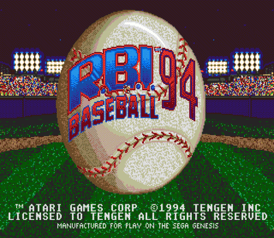 R.B.I. Baseball '94