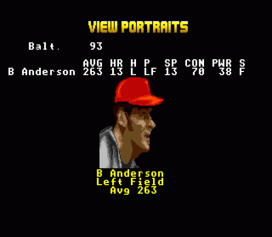 R.B.I. Baseball '94 Screenshot 24 (Sega Genesis)