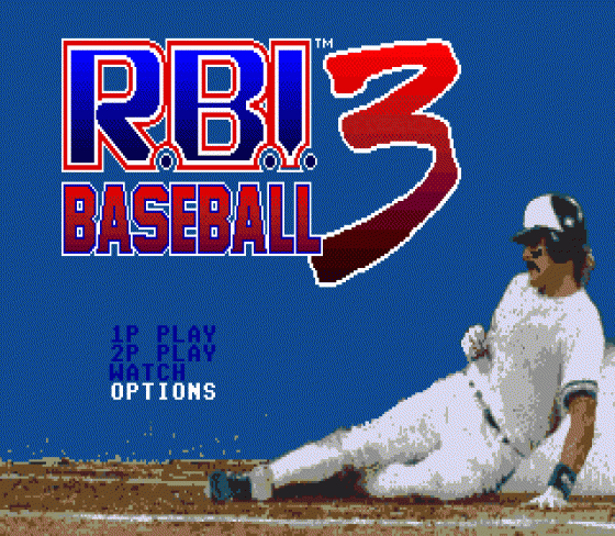 R.B.I. Baseball 3 Screenshot 12 (Sega Genesis)