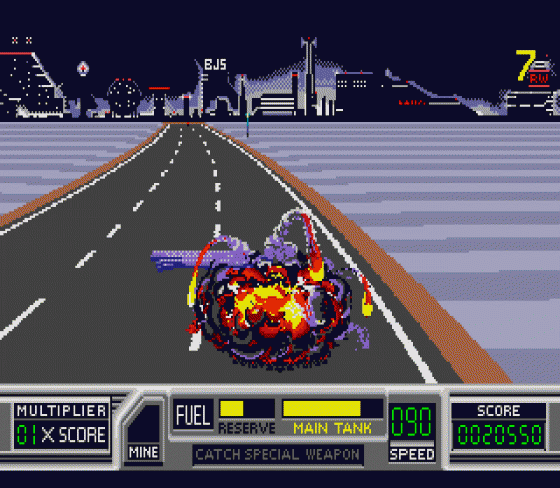 RoadBlasters Screenshot 5 (Sega Genesis)