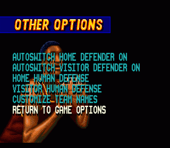 Dick Vitale's Awesome Baby! College Hoops Screenshot 16 (Sega Genesis)