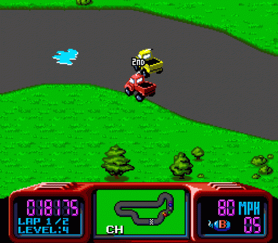Championship Pro-Am Screenshot 16 (Sega Genesis)