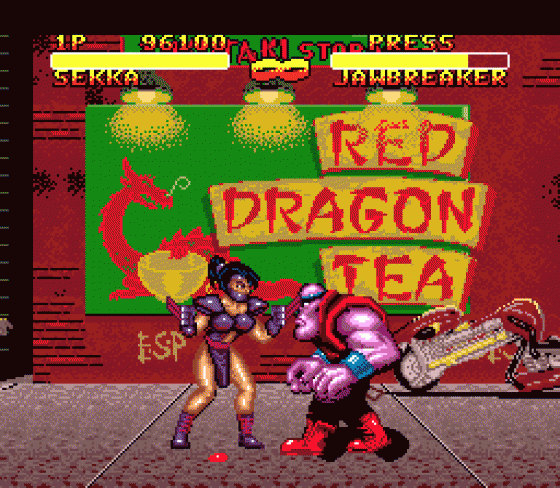 Double Dragon V: The Shadow Falls Screenshot 6 (Sega Genesis)