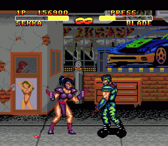 Double Dragon V: The Shadow Falls Screenshot 8 (Sega Genesis)