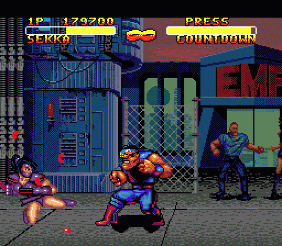 Double Dragon V: The Shadow Falls Screenshot 9 (Sega Genesis)