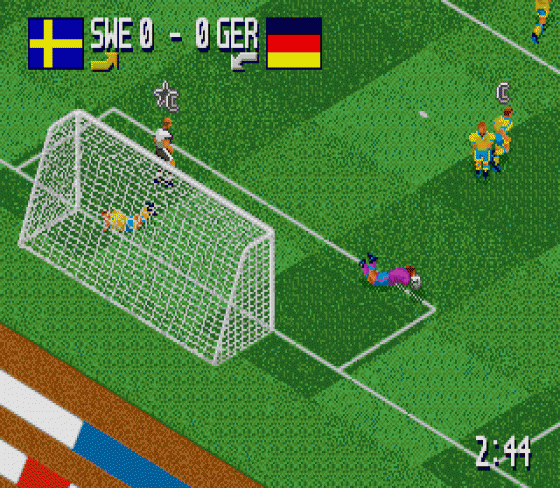 Head-On Soccer Screenshot 5 (Sega Genesis)