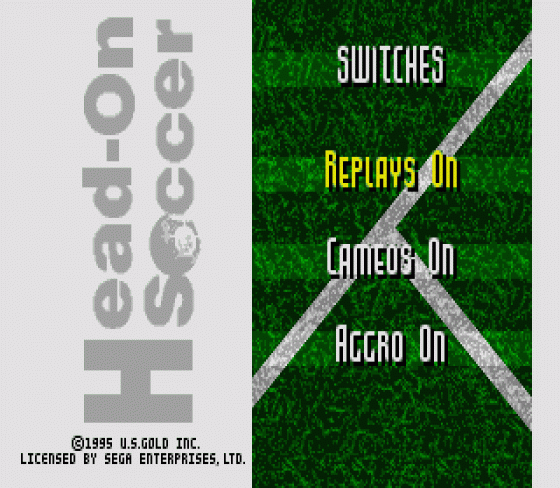 Head-On Soccer Screenshot 18 (Sega Genesis)