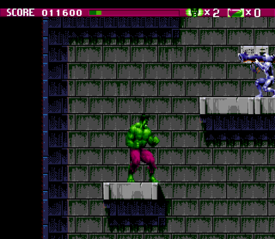 The Incredible Hulk Screenshot 6 (Sega Genesis)