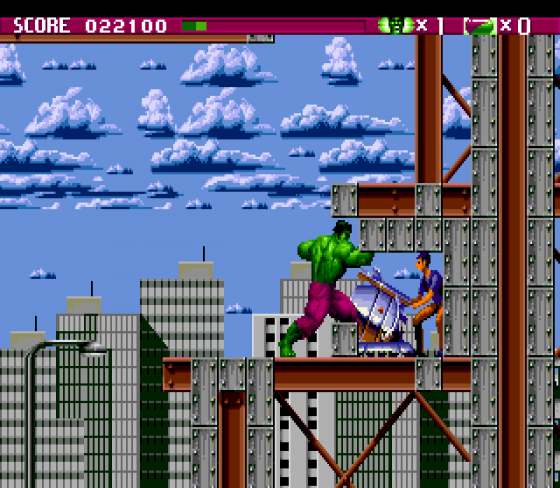 The Incredible Hulk Screenshot 9 (Sega Genesis)