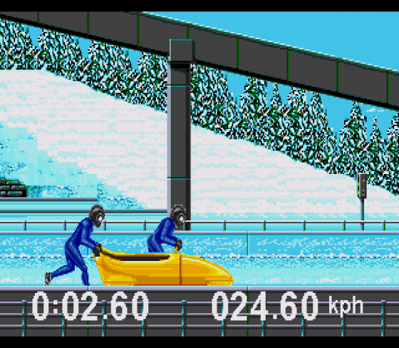 Winter Olympics: Lillehammer '94 Screenshot 6 (Sega Genesis)