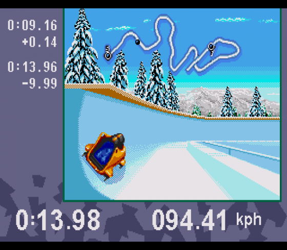 Winter Olympics: Lillehammer '94 Screenshot 7 (Sega Genesis)