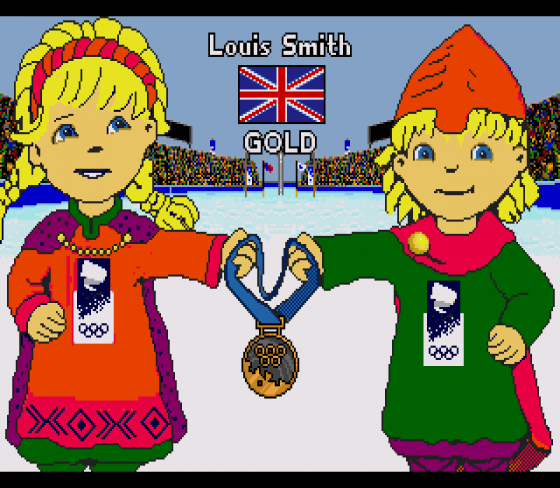 Winter Olympics: Lillehammer '94 Screenshot 15 (Sega Genesis)