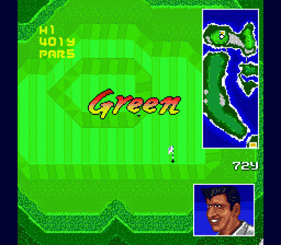 Chi Chi's Pro Challenge Golf Screenshot 7 (Sega Genesis)