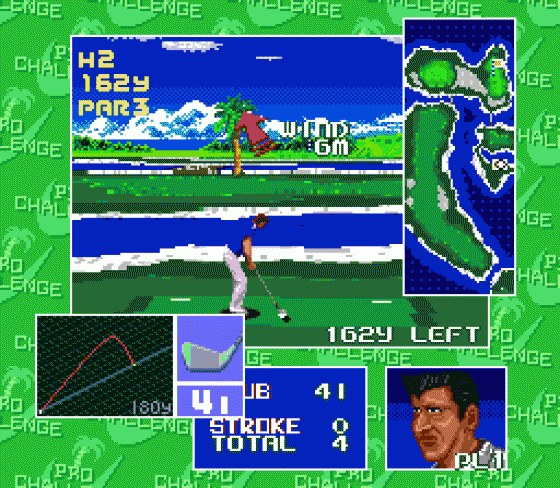 Chi Chi's Pro Challenge Golf Screenshot 12 (Sega Genesis)