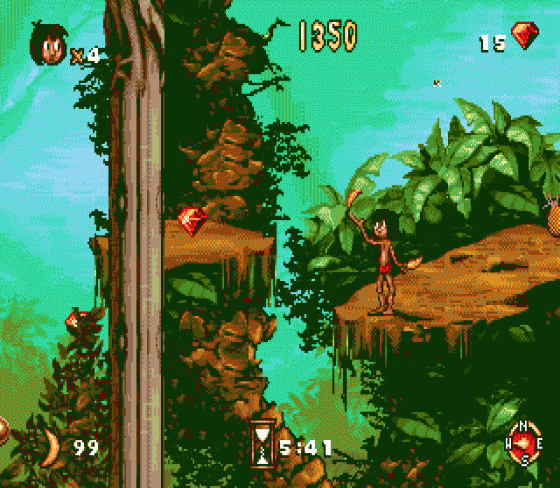 The Jungle Book Screenshot 6 (Sega Genesis)