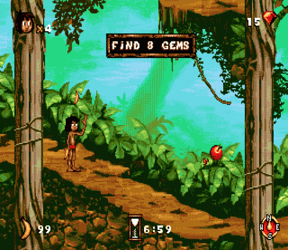 The Jungle Book Screenshot 7 (Sega Genesis)