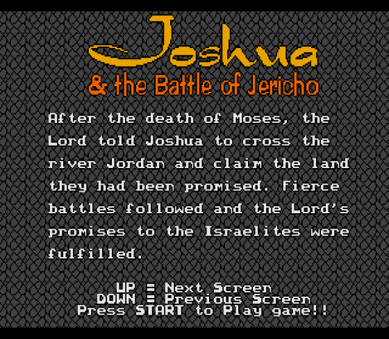 Joshua & The Battle Of Jericho