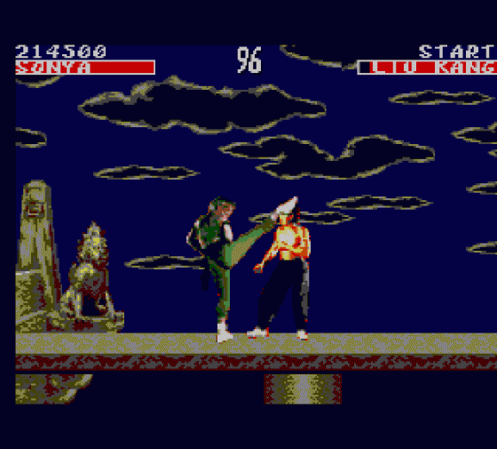 Mortal Kombat Screenshot 8 (Sega Master System (EU Version))