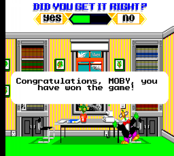 Trivial Pursuit: Genus Edition Screenshot 6 (Sega Master System (EU Version))