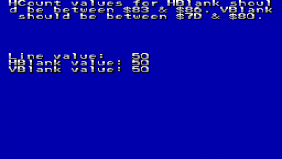 SMS VDP Test Screenshot 9 (Sega Master System (EU Version))