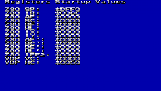 SMS VDP Test Screenshot 10 (Sega Master System (EU Version))