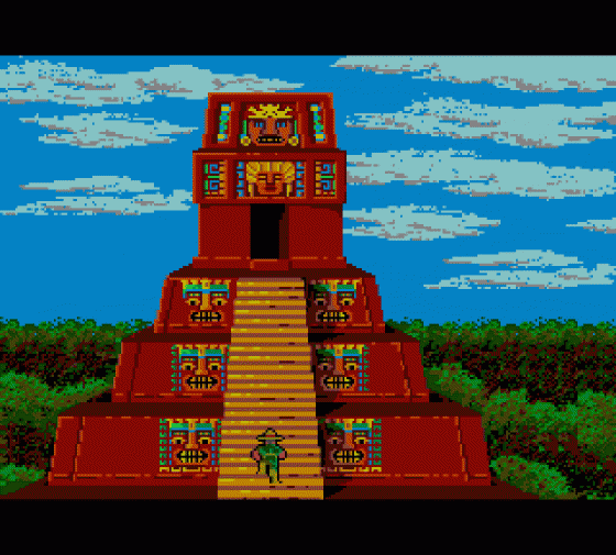 Montezuma's Revenge Featuring Panama Joe Screenshot 12 (Sega Master System (EU Version))