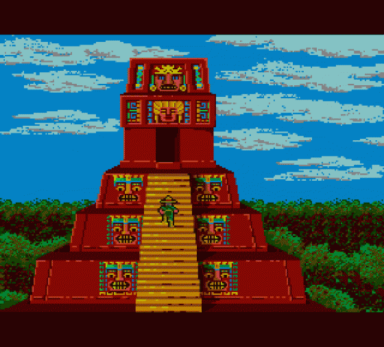 Montezuma's Revenge Featuring Panama Joe Screenshot 13 (Sega Master System (EU Version))