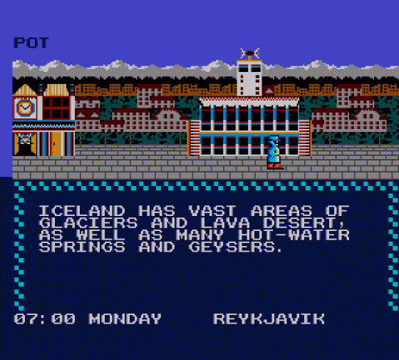 Where In The World Is Carmen Sandiego? Screenshot 9 (Sega Master System (EU Version))