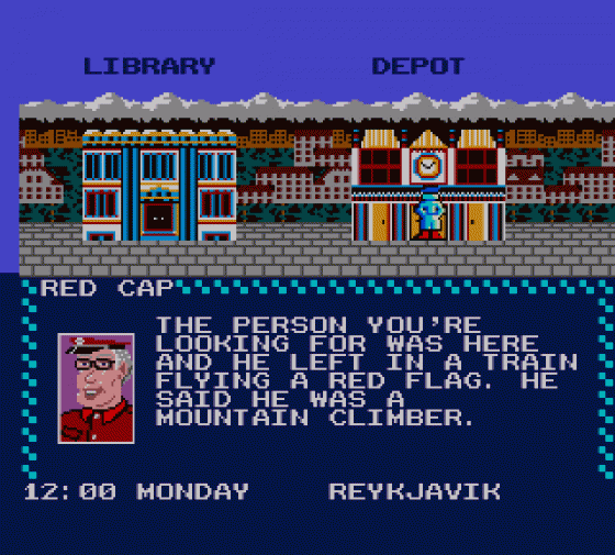 Where In The World Is Carmen Sandiego? Screenshot 10 (Sega Master System (EU Version))