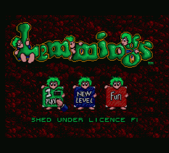 Lemmings Screenshot 6 (Sega Master System (EU Version))