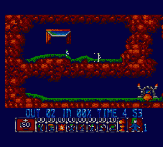 Lemmings Screenshot 8 (Sega Master System (EU Version))